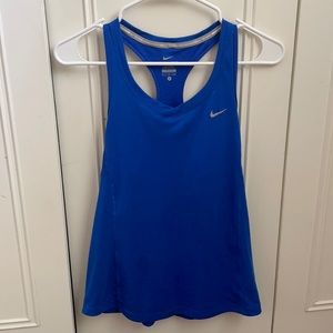 Blue Nike tank top